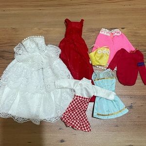 Vintage Barbie clothes
